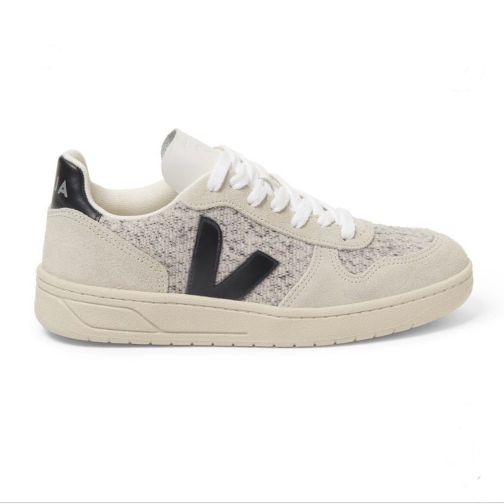 Veja V-10 Suede Tweed Sneakers 37 US6 - Picture 5 of 10